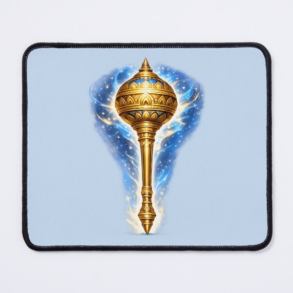Item preview, Celestial Hanuman Gada – Divine weapon Symbol designed and sold by hutofdesigns.