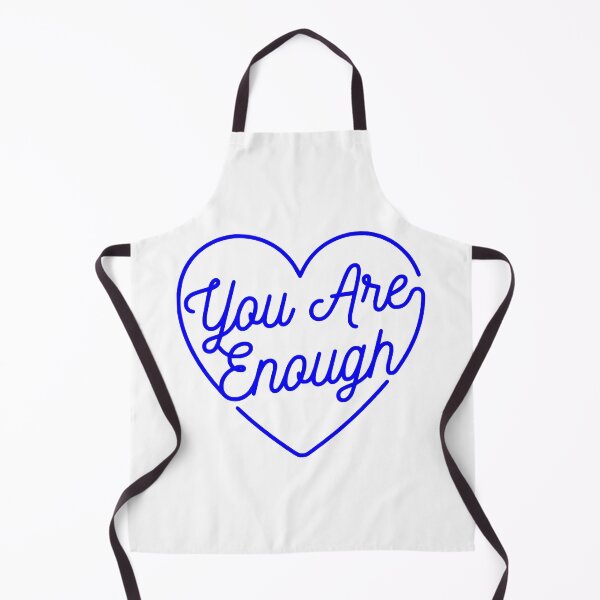 Item preview, You Are Enough Heart Line Art designed and sold by FaizArtShop.