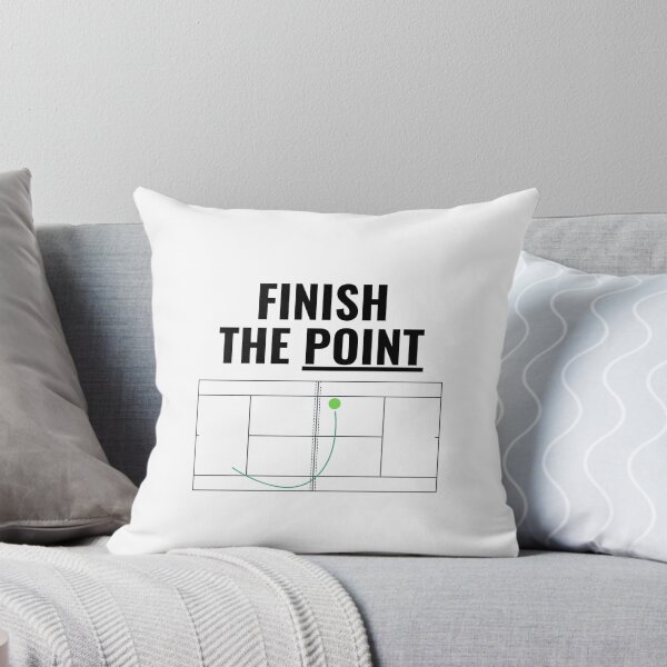 Item preview, Finish the Point - Tennis Athlete Mindset designed and sold by RunningWhiskers.