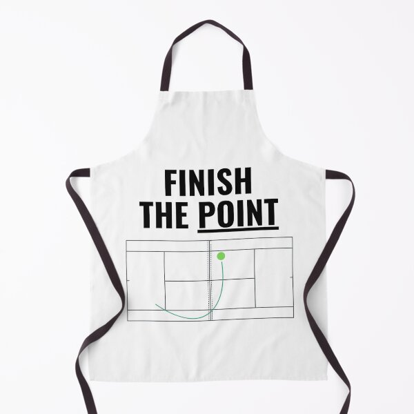 Item preview, Finish the Point - Tennis Athlete Mindset designed and sold by RunningWhiskers.