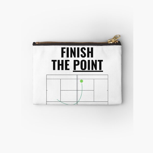 Item preview, Finish the Point - Tennis Athlete Mindset designed and sold by RunningWhiskers.