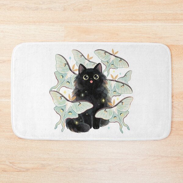 Item preview, Black Cat Sticker | Witchcore Halloween Cat designed and sold by AillustriaAK.
