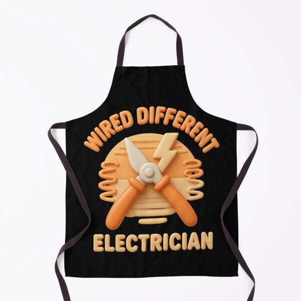 Item preview, Wired Different | American Electrician Lightning Shirt designed and sold by LabCore.