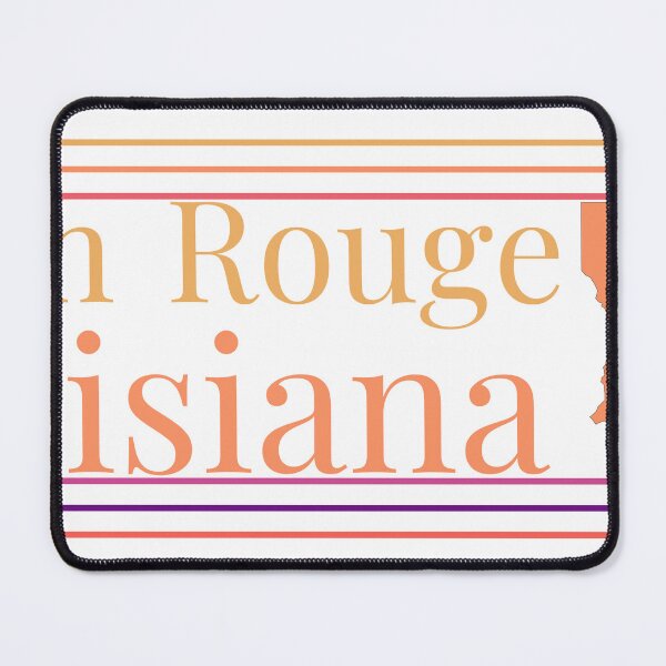 Item preview, Baton Rouge Louisiana City Marked On State Map designed and sold by TheIconSmith.