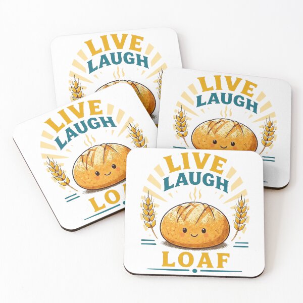 Item preview, Live Laugh Loaf Bread Design designed and sold by Icareis-Studios.