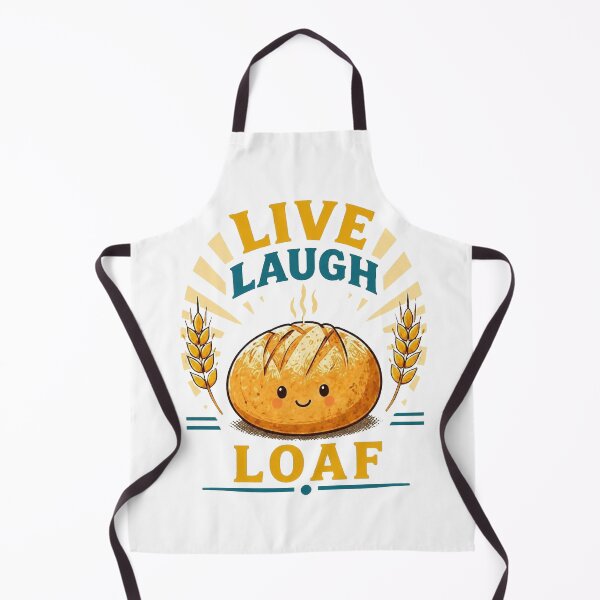 Item preview, Live Laugh Loaf Bread Design designed and sold by Icareis-Studios.