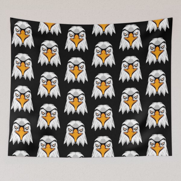 Item preview, Fierce Angry Bald Eagle Mascot Graphic designed and sold by menasmenas.
