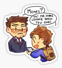 Peter Really Likes His Memes Sticker