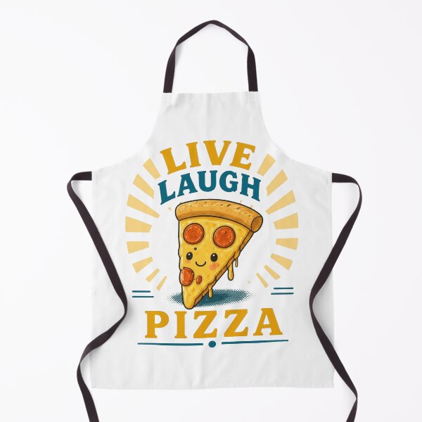 Item preview, Live Laugh Pizza Cute Design designed and sold by Icareis-Studios.