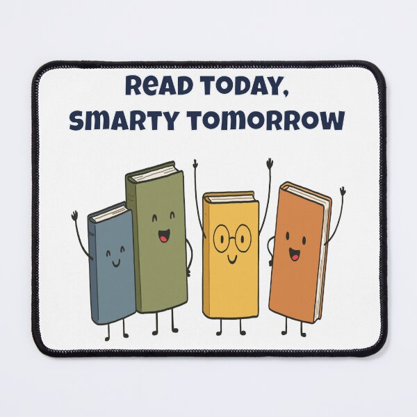 Item preview, Read Today, Smarty Tomorrow - Fun Rhyming Cartoon designed and sold by Latitude 1°N.