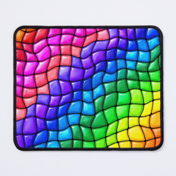 Item preview, Rainbow Pride Mosaic Glossy Tile Pattern LGBTQ designed and sold by DjFreeq.