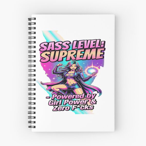 Item preview, Sass Level: Supreme – Powered by Girl Power & Zero Drama Graphic T-Shirt Design | Bold Women Streetwear Illustration | Empowerment Statement Tee designed and sold by Sushikidsntod.