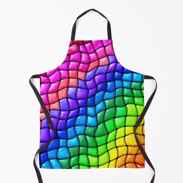 Item preview, Rainbow Pride Mosaic Glossy Tile Pattern LGBTQ designed and sold by DjFreeq.