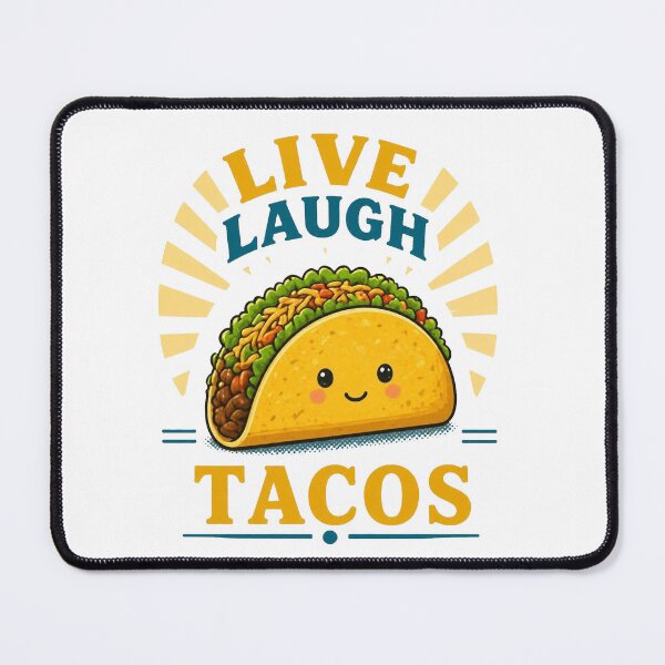 Item preview, Live Laugh Tacos Funny Design designed and sold by Icareis-Studios.