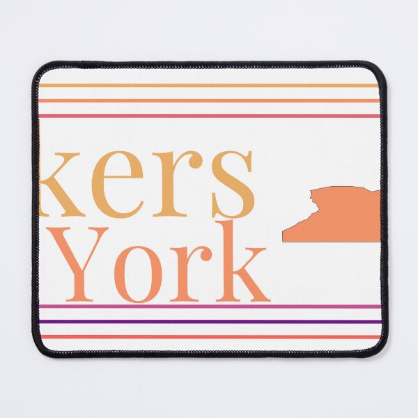Item preview, Yonkers New York City Marked On State Map designed and sold by TheIconSmith.