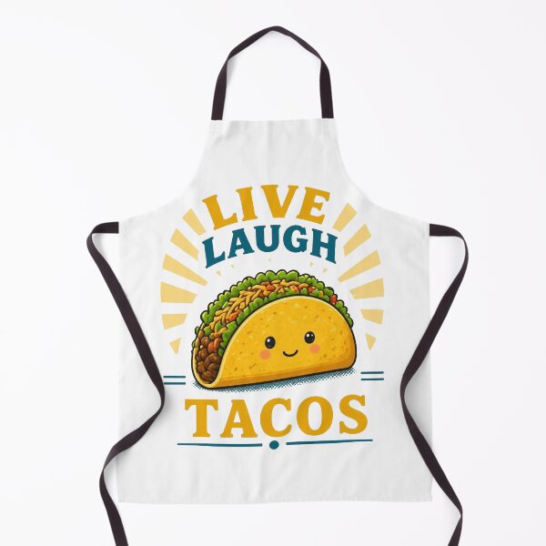Item preview, Live Laugh Tacos Funny Design designed and sold by Icareis-Studios.