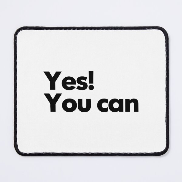 Item preview, Yes You Can Daily Affirmation Sticker Typography Design designed and sold by tonylau81.
