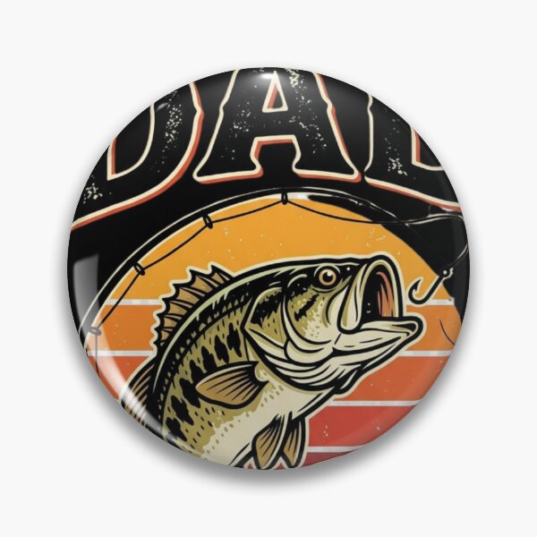 Item preview, Reel Cool Dad Vintage Bass Fishing Sunset designed and sold by PACS0011.