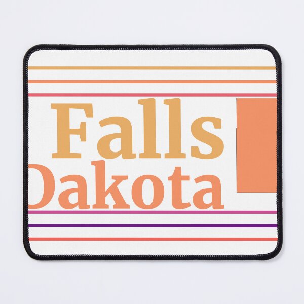 Item preview, Sioux Falls South Dakota City Marked On State Map designed and sold by TheIconSmith.