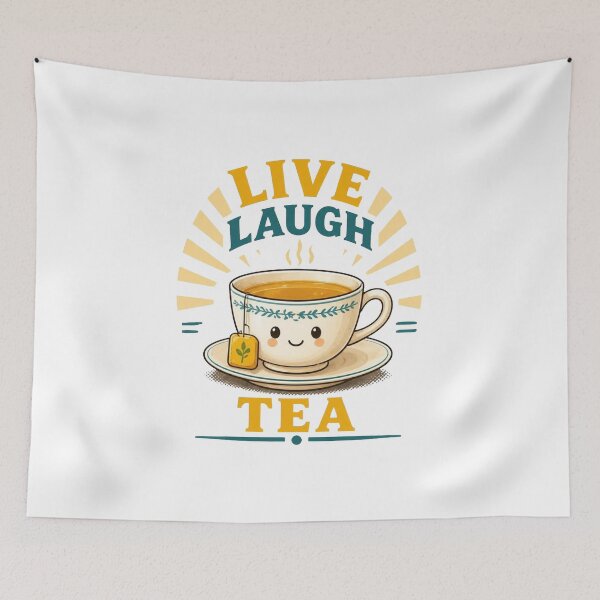 Item preview, Live Laugh Tea Cozy Design designed and sold by Icareis-Studios.