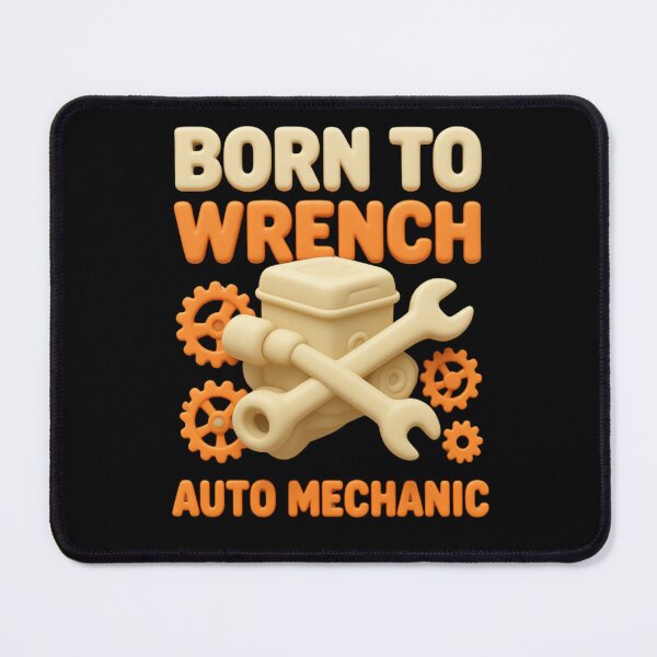 Item preview, Born To Wrench | American Auto Mechanic Shirt designed and sold by LabCore.