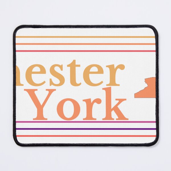 Item preview, Rochester New York City Marked On State Map designed and sold by TheIconSmith.