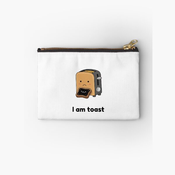 Item preview, Funny Sad Toaster Spitting Burnt Bread I Am Toast Meme  designed and sold by RareVisuals.
