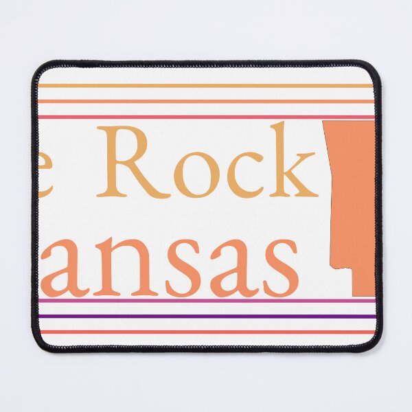 Item preview, Little Rock Arkansas City Marked On State Map designed and sold by TheIconSmith.