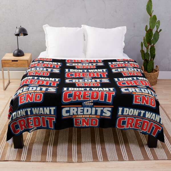 Item preview, I Dont Want Credit Credits Are For The End Funny Filmmaking Quote designed and sold by TeeTimeTreasure.