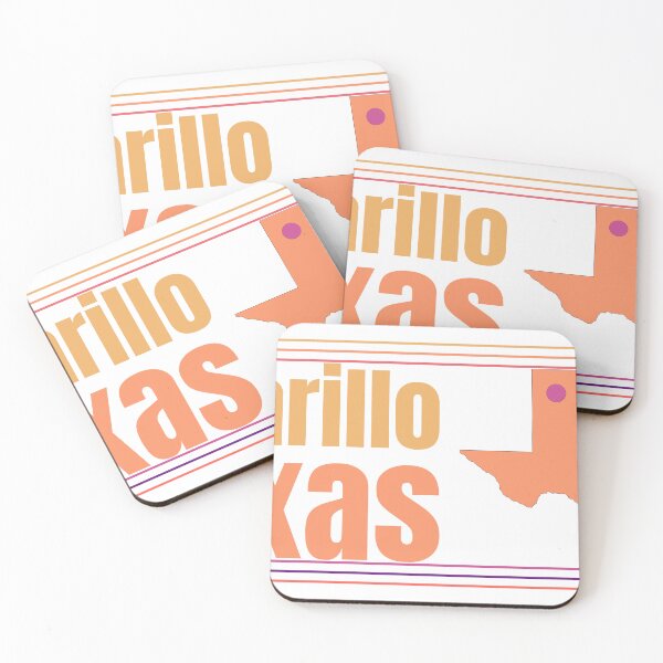 Item preview, Amarillo Texas City Marked On State Map designed and sold by TheIconSmith.