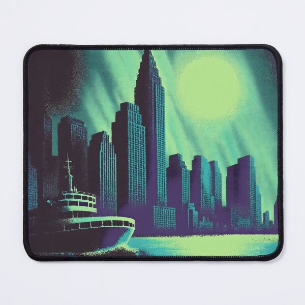 Item preview, Neon Moon Harbor Metropolis designed and sold by ClubVacay.