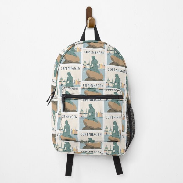 Item preview, Copenhagen Little Mermaid Travel Poster designed and sold by Beyond Destinations.