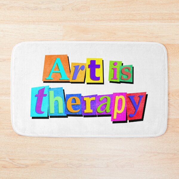 Item preview, Art Is Therapy Sticker designed and sold by tviyluv.