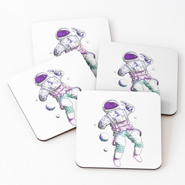 Artikelvorschau, Astronaut im Weltraum entworfen und verkauft von BubbleArt001.
