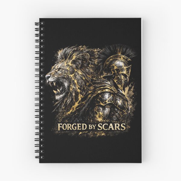 Item preview, Shaped by Scars – Warrior and Lion Gold Design designed and sold by thirtyonestars.