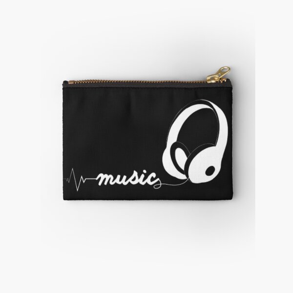 Item preview, Music Lover Headphones Typography Design designed and sold by aritu.
