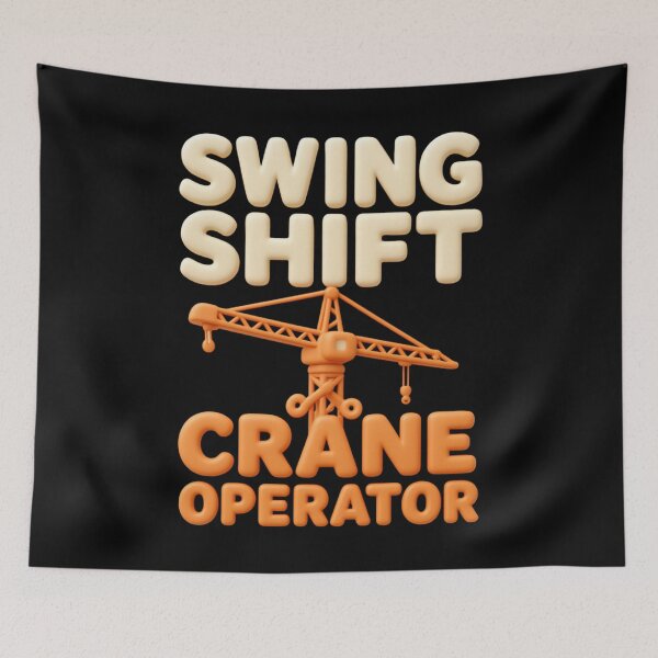 Item preview, Swing Shift | American Crane Operator Shirt designed and sold by LabCore.