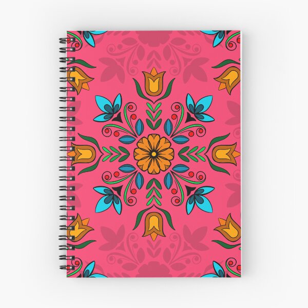 Item preview, Mandala pattern of traditional flowers designed and sold by Ashineiueu.