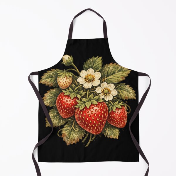 Item preview, Vintage Botanical Strawberry Plant Illustration – Victorian Natural History Art | Strawberry Art Print Gift designed and sold by irfanshikh.