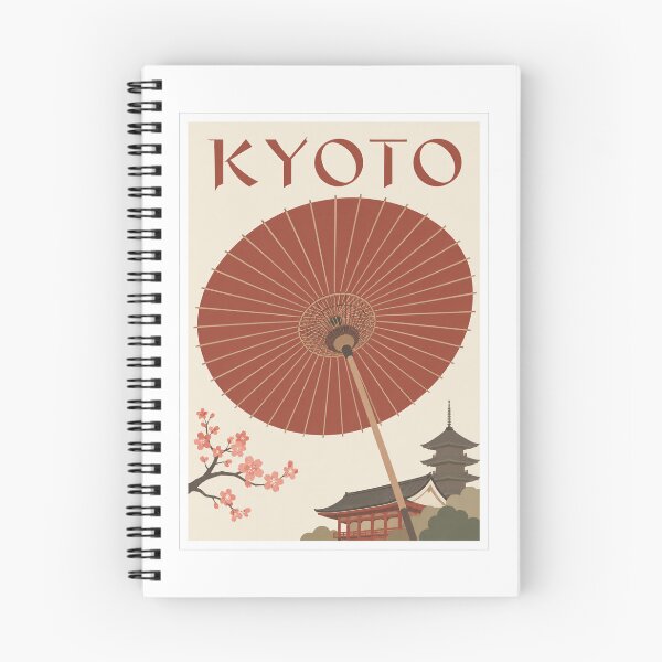 Item preview, Kyoto Red Wagasa Travel Poster designed and sold by Beyond Destinations.