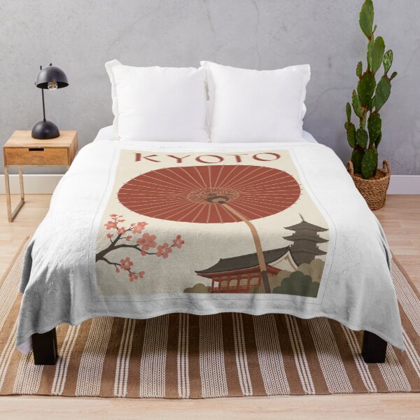 Item preview, Kyoto Red Wagasa Travel Poster designed and sold by Beyond Destinations.