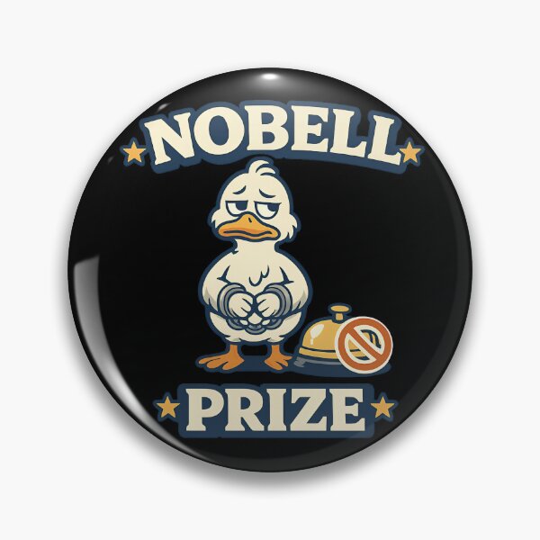 Item preview, Nobell Prize Funny Anti Achievement Duck designed and sold by TeeTimeTreasure.