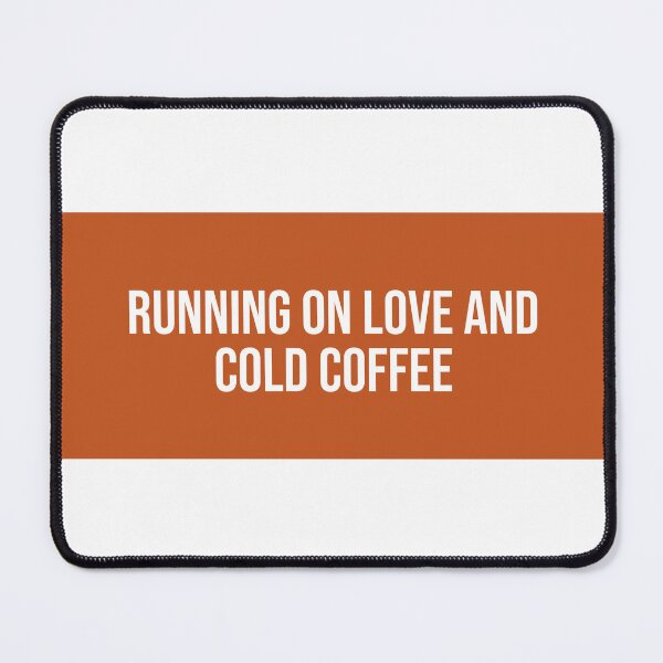 Item preview, Running On Love And Cold Coffee - Mom Mug designed and sold by QuirkThreadsCo.