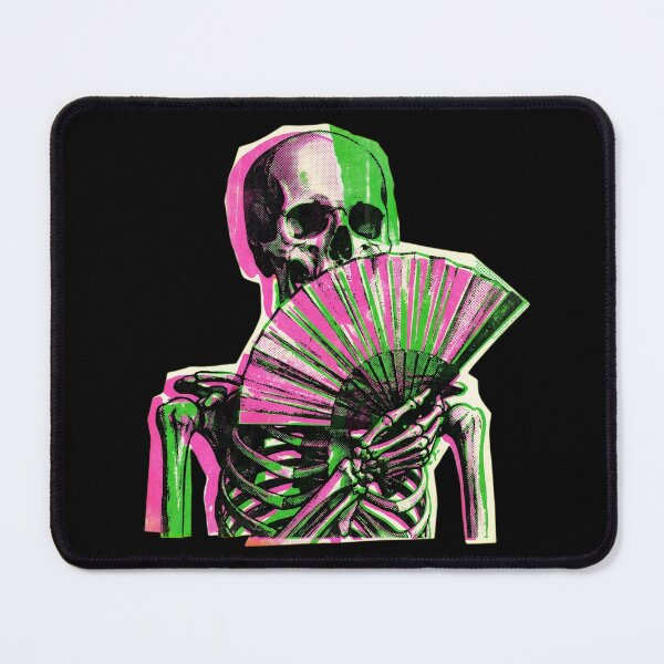 Item preview, Skeleton with fan designed and sold by FoxLab Studio.