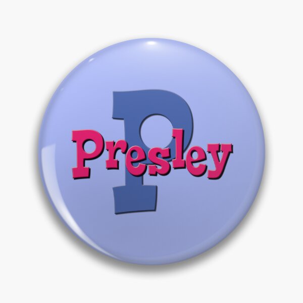 Item preview, P is for Presley, Girl’s and Woman's Name and Initial  designed and sold by CharlottePlaceArt.