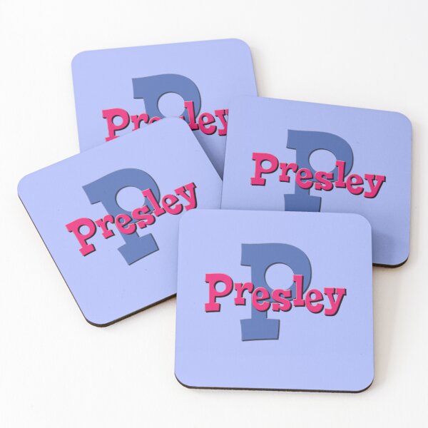 Item preview, P is for Presley, Girl’s and Woman's Name and Initial  designed and sold by CharlottePlaceArt.