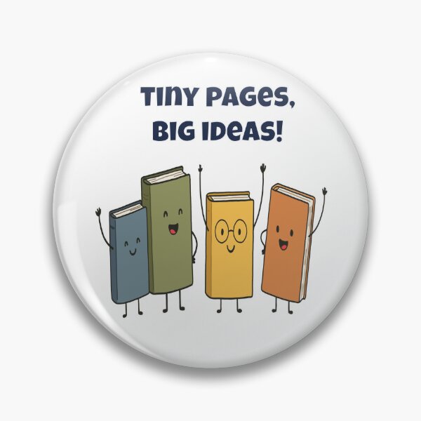 Item preview, Tiny Pages, Big Ideas! Cute Cartoon designed and sold by Latitude 1°N.