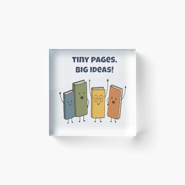 Item preview, Tiny Pages, Big Ideas! Cute Cartoon designed and sold by Latitude 1°N.