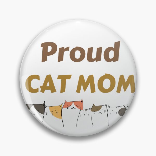 Item preview, Proud Cat Mom designed and sold by WaviStudio.
