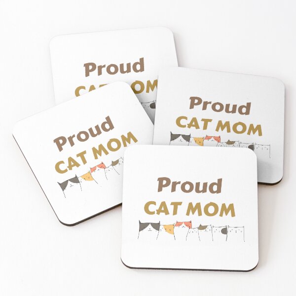 Item preview, Proud Cat Mom designed and sold by WaviStudio.